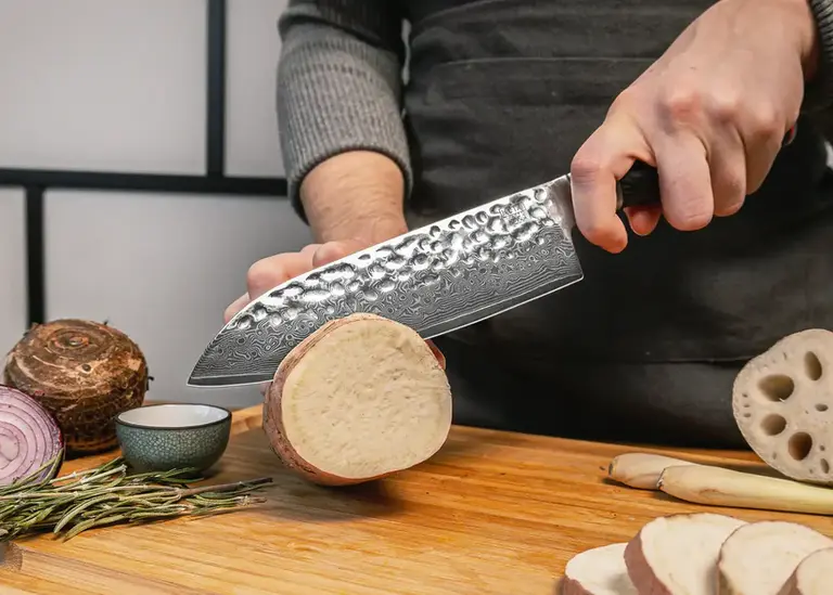 Kotai Kitchen Knife - Santoku Damascus Multi-Purpose Knife