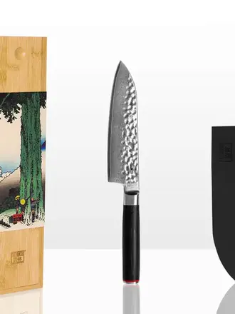 Kotai Santoku Knife 18 cm - Pakka Damascus Collection
