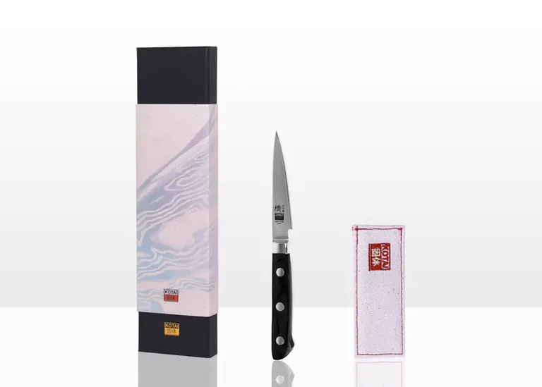 Kotai Paring Knife 9 cm - Hashi Damascus Collection