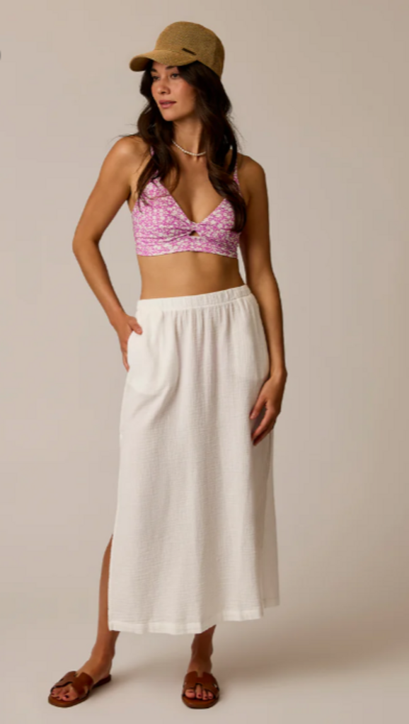 Carve Designs Yara Gauze Skirt