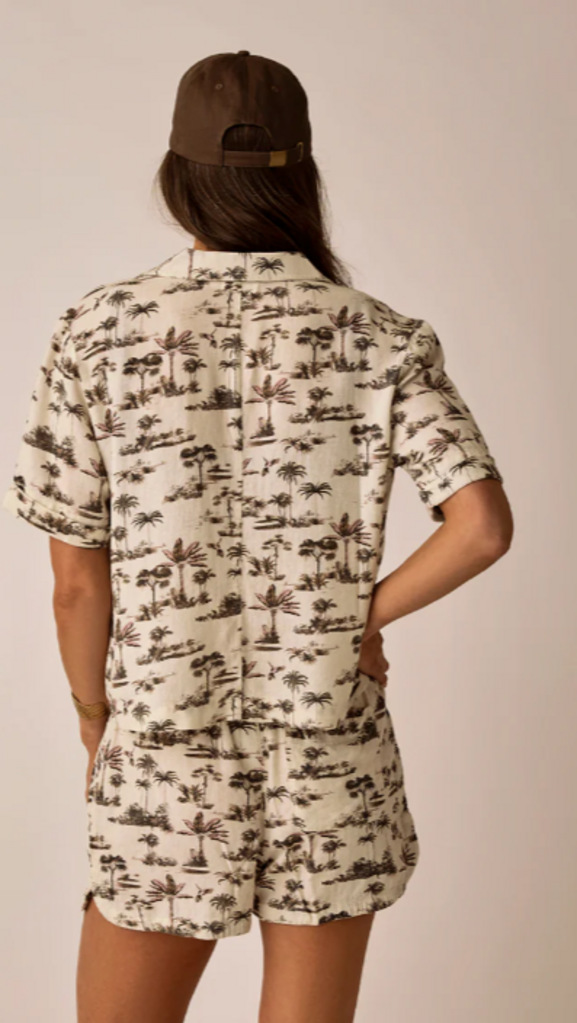 Carve Designs Luca Linen Shirt
