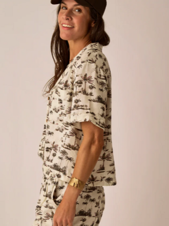 Carve Designs Luca Linen Shirt