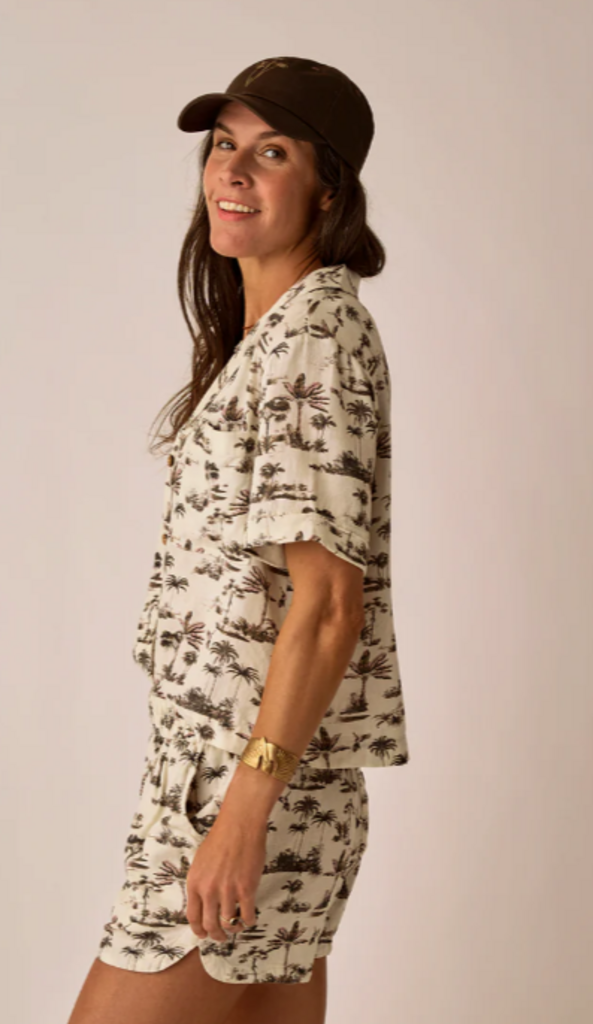 Carve Designs Luca Linen Shirt