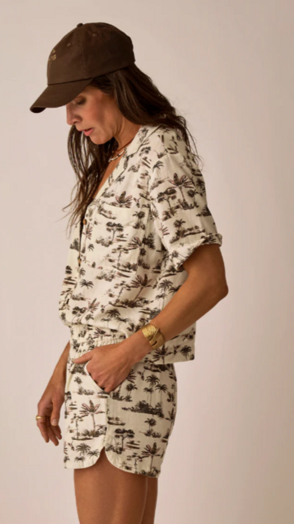 Carve Designs Luca Linen Shirt