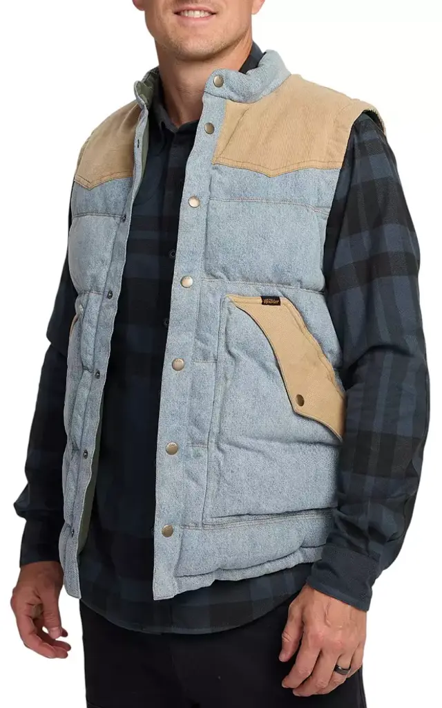 Howler Bros Denim Rounder Vest
