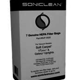 Soniclean Soniclean Upright Vacuum Bags 7pk Hepa