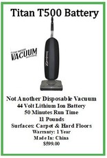 Titan T500 Cordless LightWeight (Display Model) - All About Vacuums