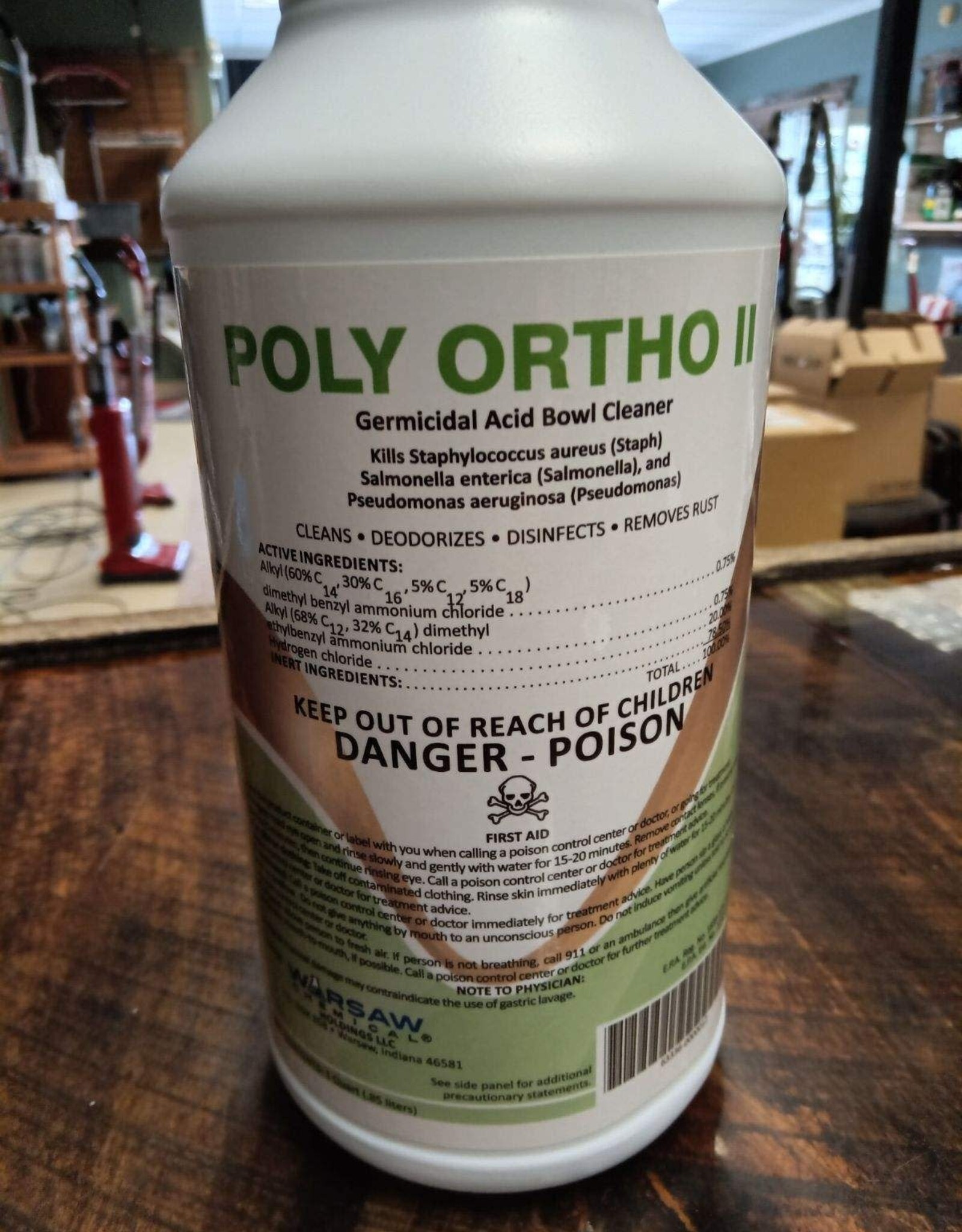 Poly Ortho Qt High Acid Bowl Cleaner