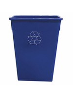 Blue Recycle Garbage Can, (23 Gal)