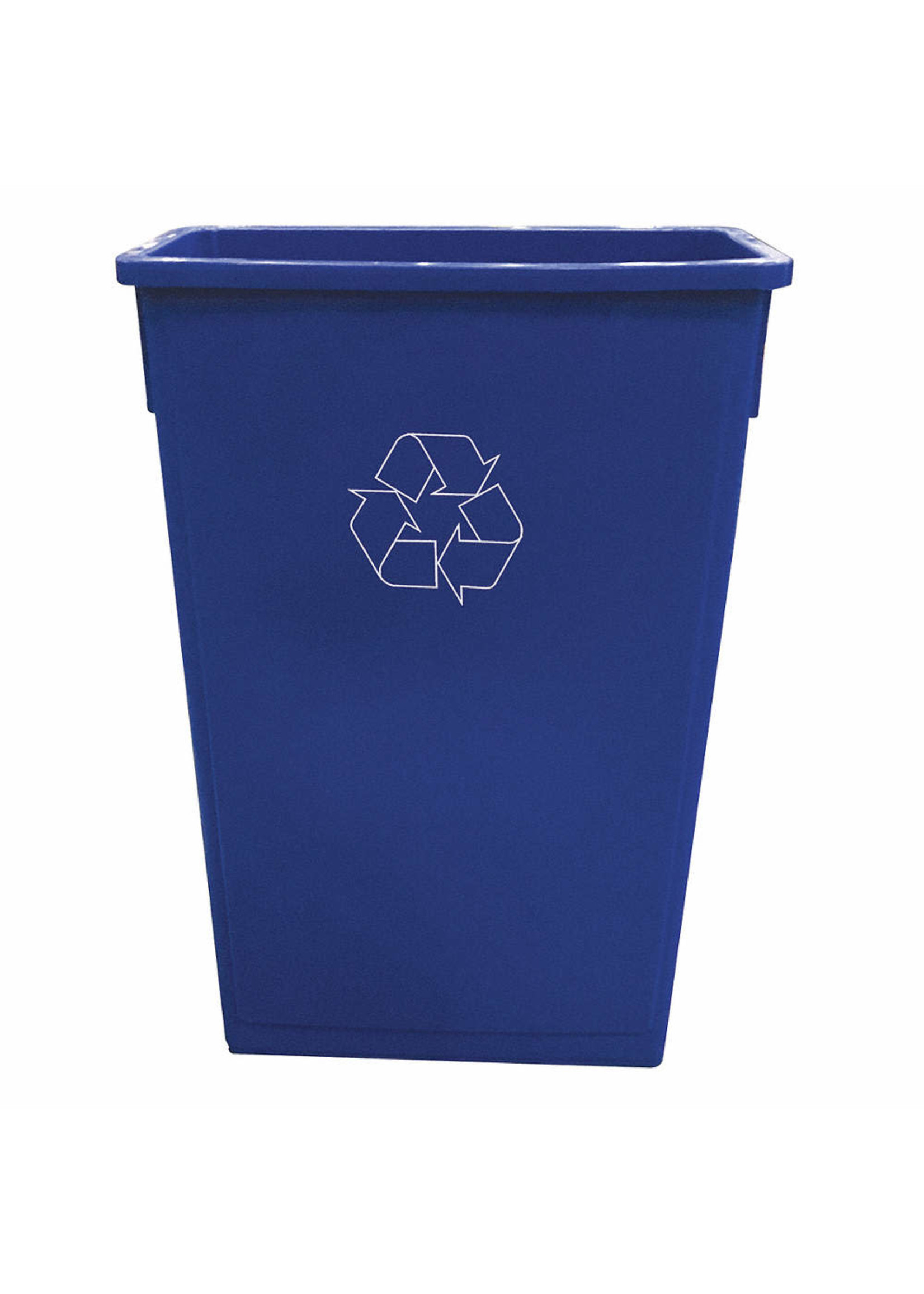 Blue Recycle Garbage Can, (23 Gal)