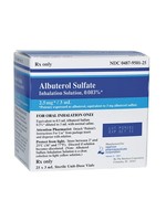 Albuterol 2.5Mg, 3Ml Vial (Bx/25)