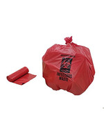 Bio Hazard Bag 1 Gal Red Rl/20