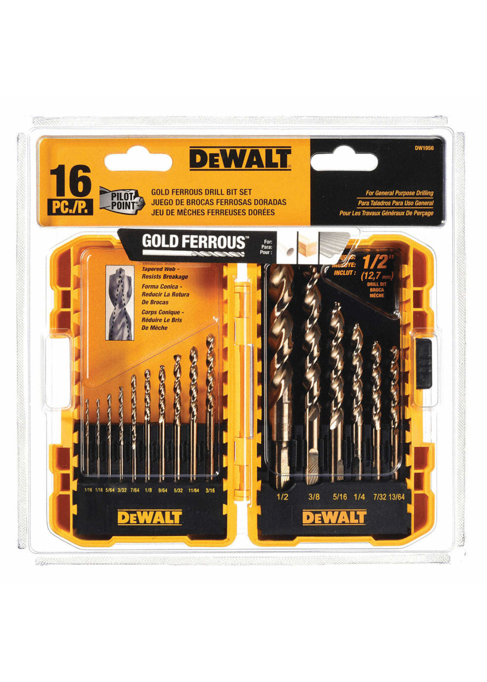 Pilot Point Drill Bit Set