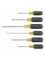 Screwdriver Set  6Pc Flat/Phillips