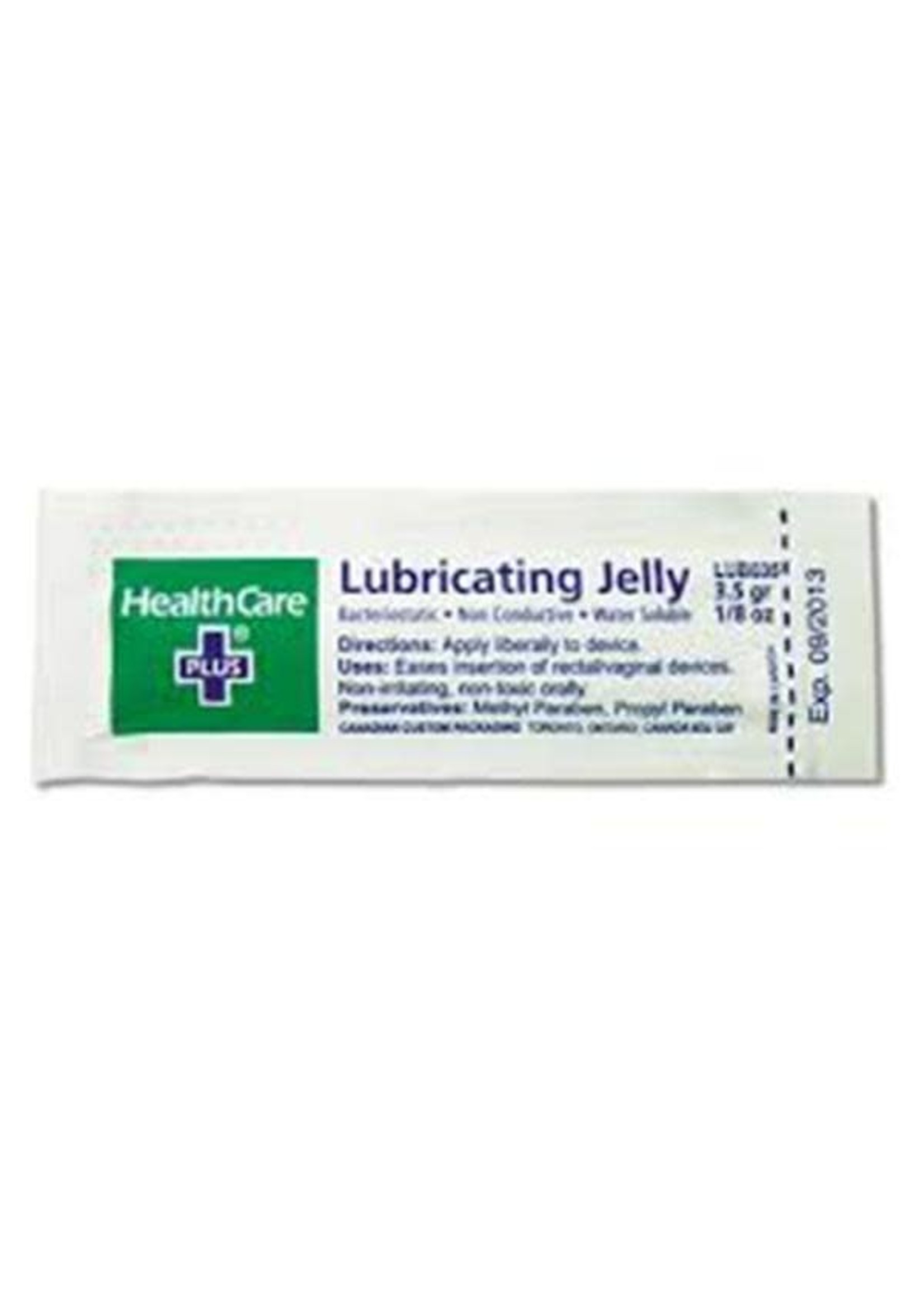 Lubricating Jelly, Sterile 3gm. 12/pk