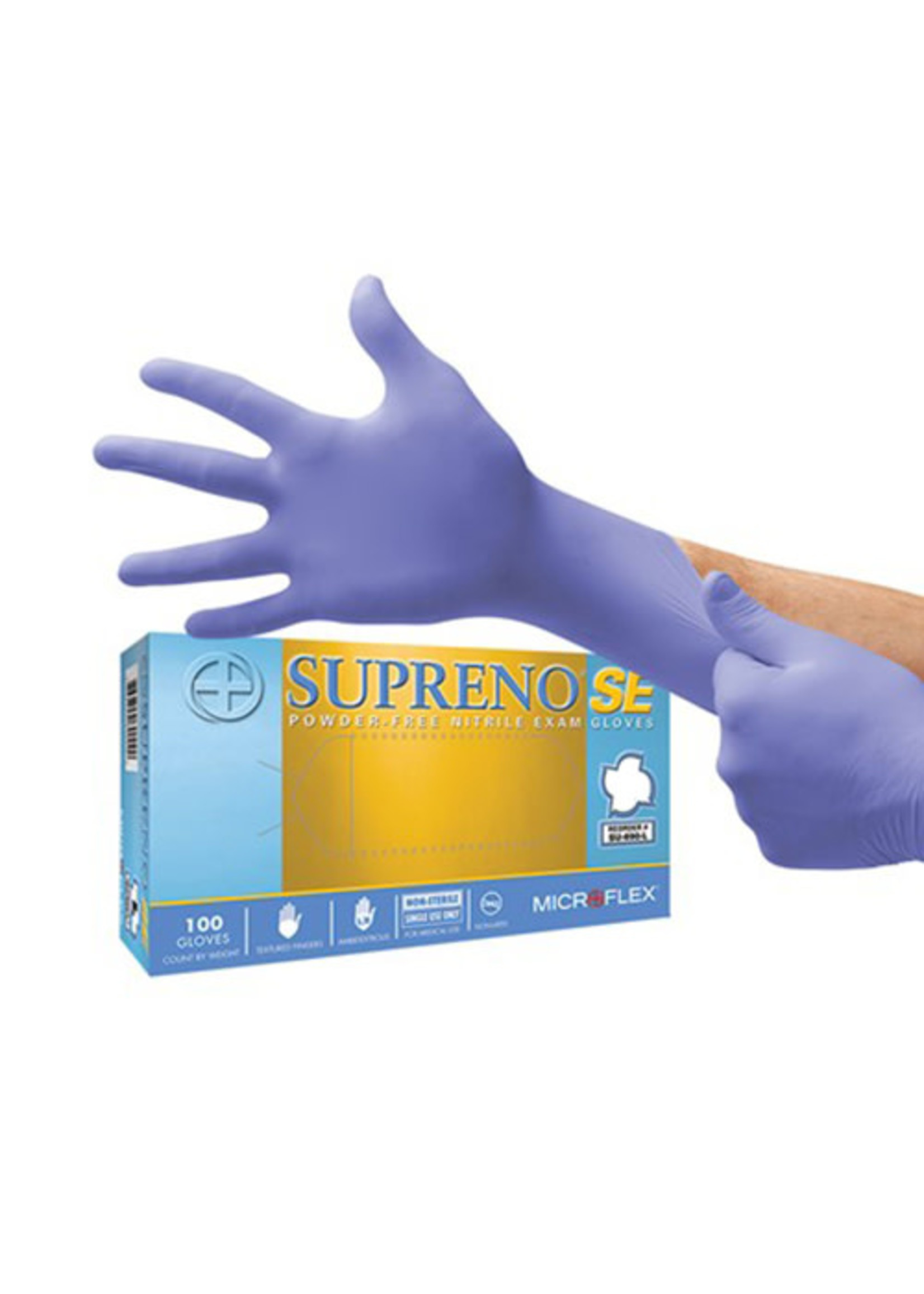 Exam Gloves L - Supreno SE Purple (Case/10)