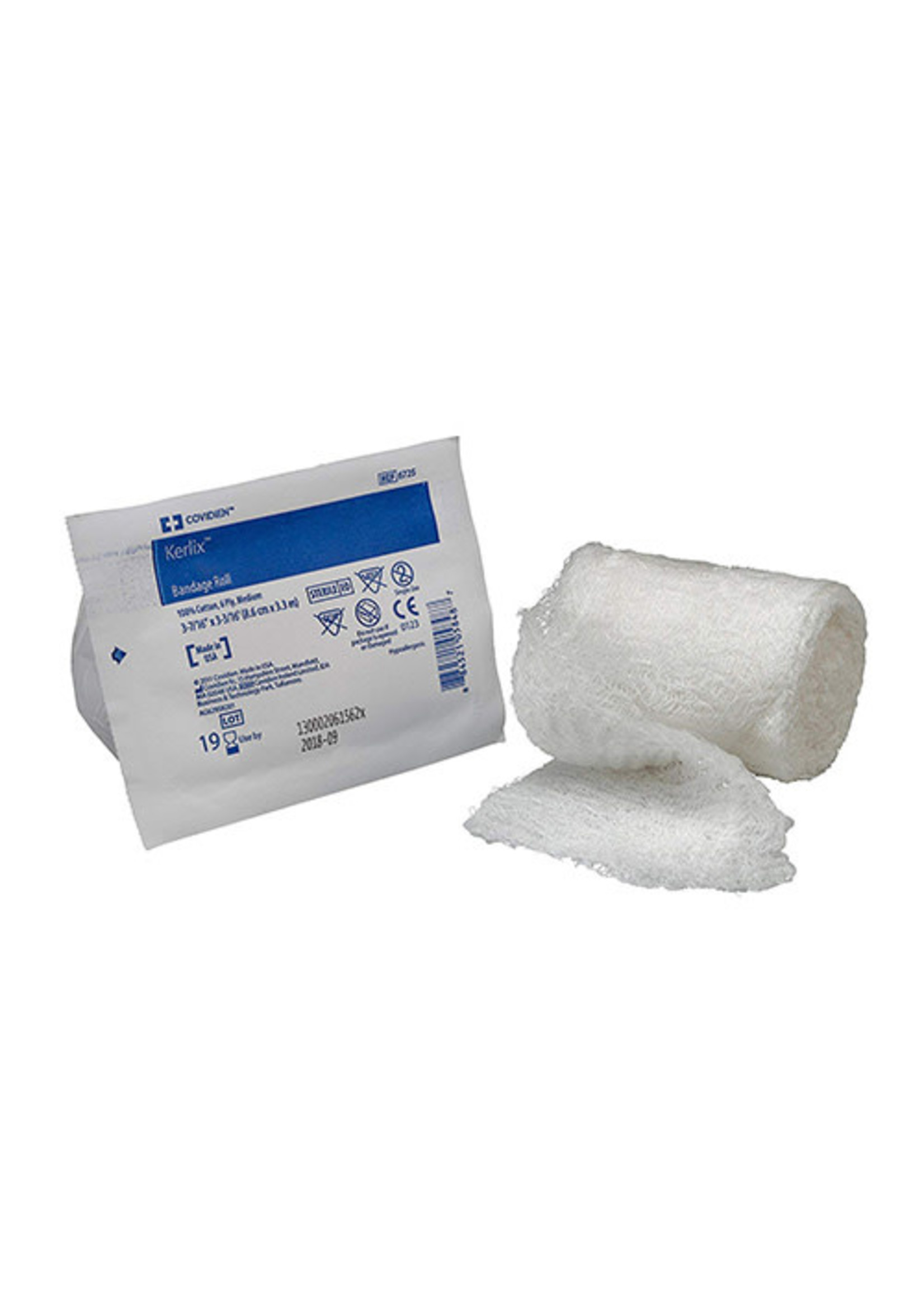 Fluff Bandage Roll, Sterile, 6-ply, 4.5in x 4yds
