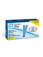 Glucose Test Strips, Percision Xtra 50/bx