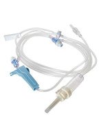 IV Admin Set, 15 Drip with high port 50/case
