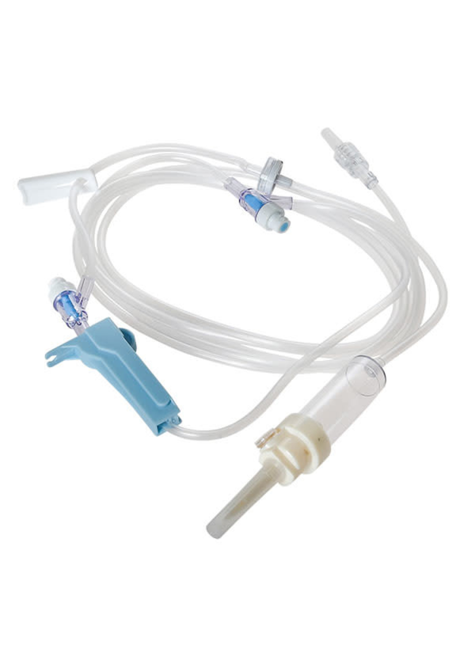 IV Admin Set, 15 Drip with high port 50/case