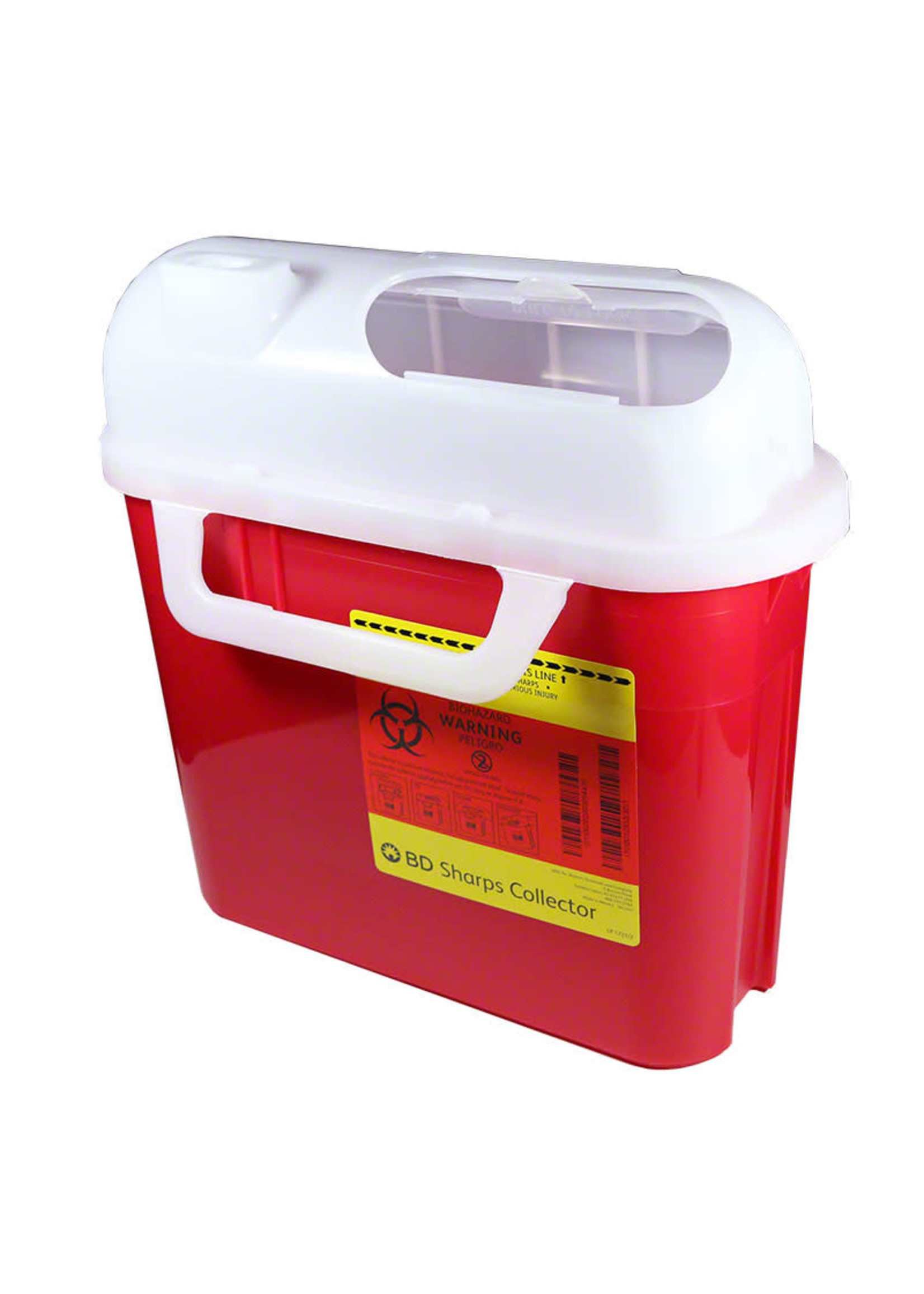 Sharps Container 5.4 qt, (BD-305443)