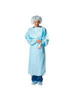 Impervious isolation gowns