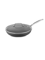 Nonstick Hard-Anodized 12-Inch Skillet with Glass Cover