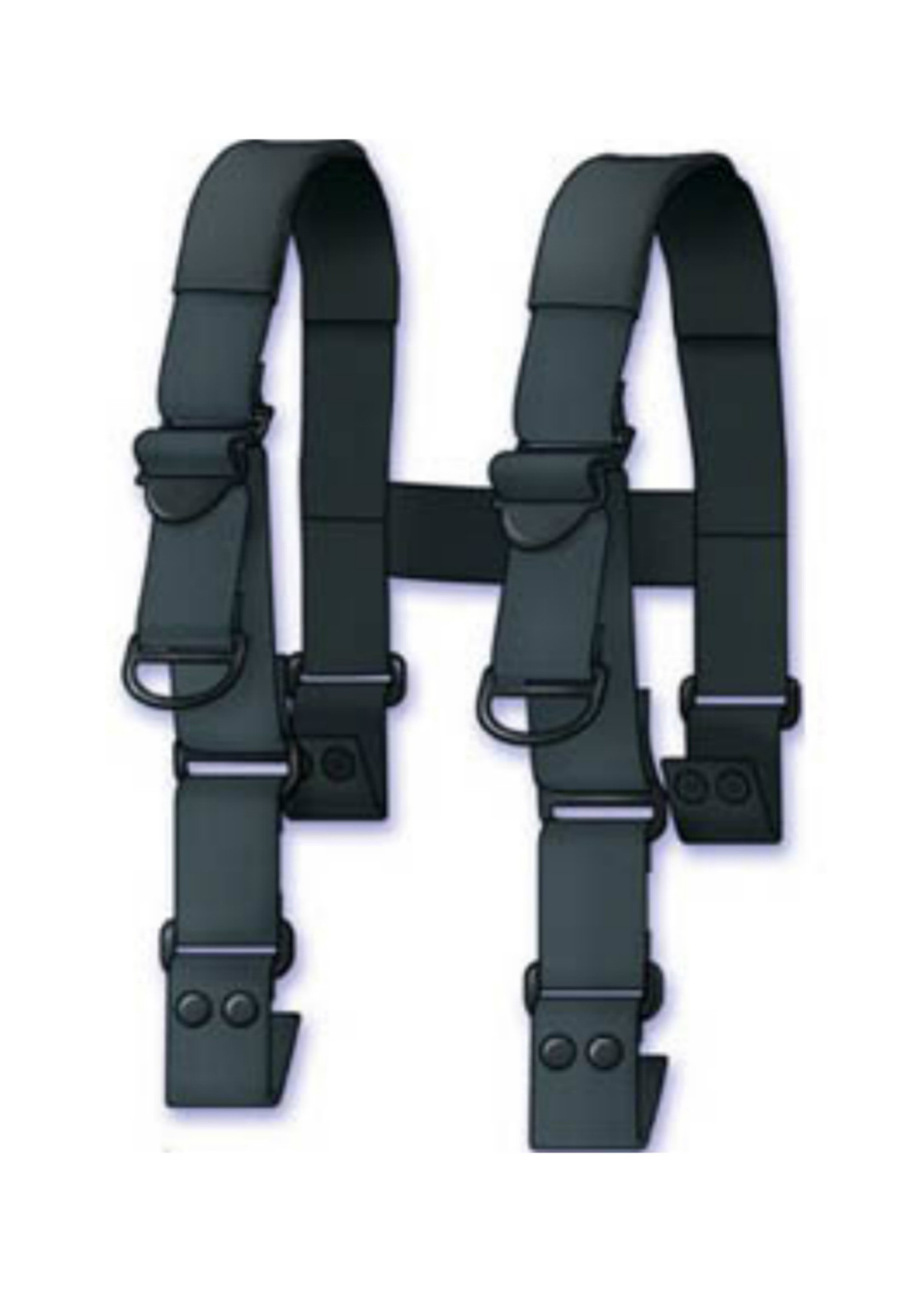 Suspender, Black, Short