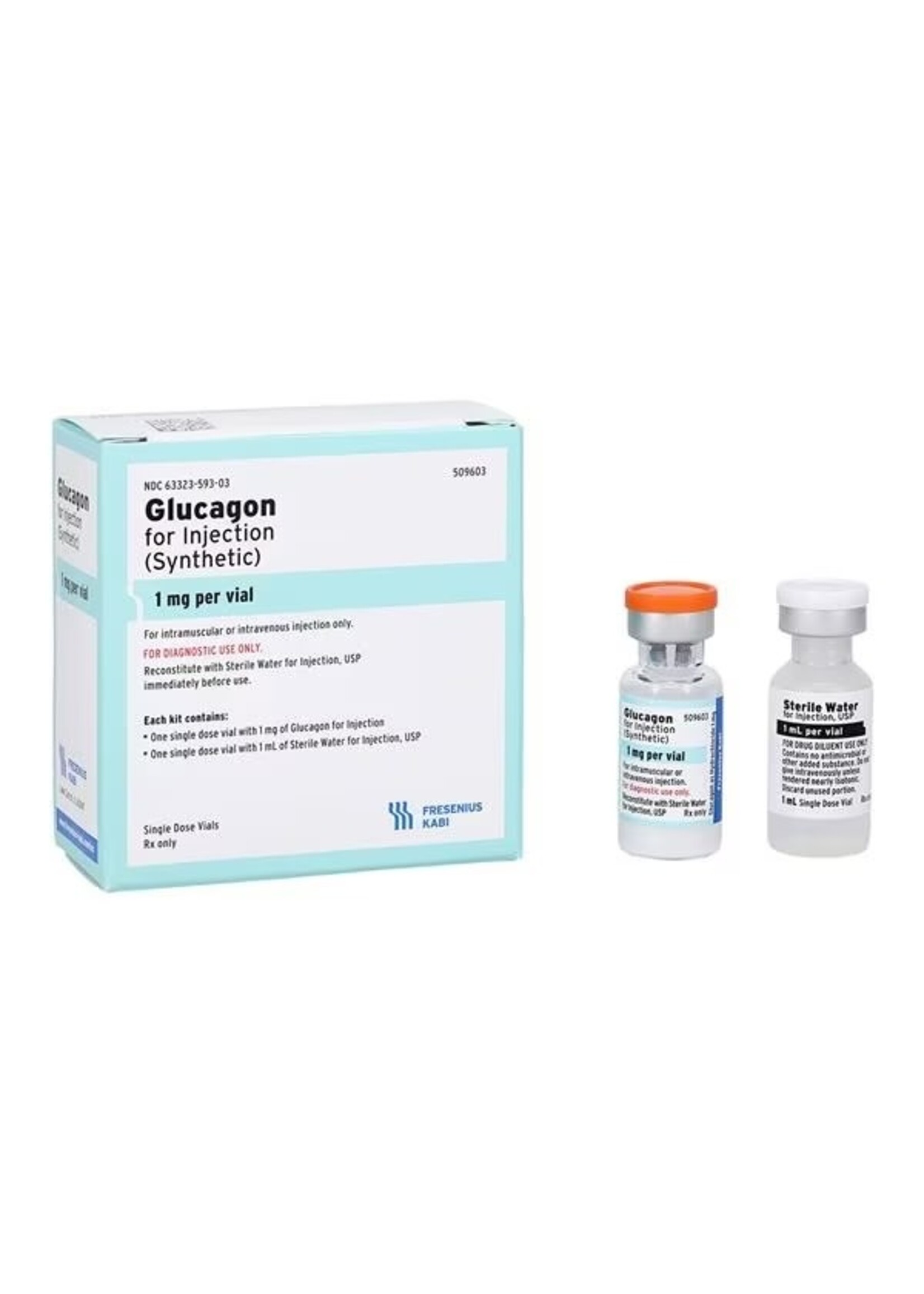 Glucagon Emergency Kit, 1mg
