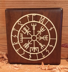 Compass with Runes - Paint