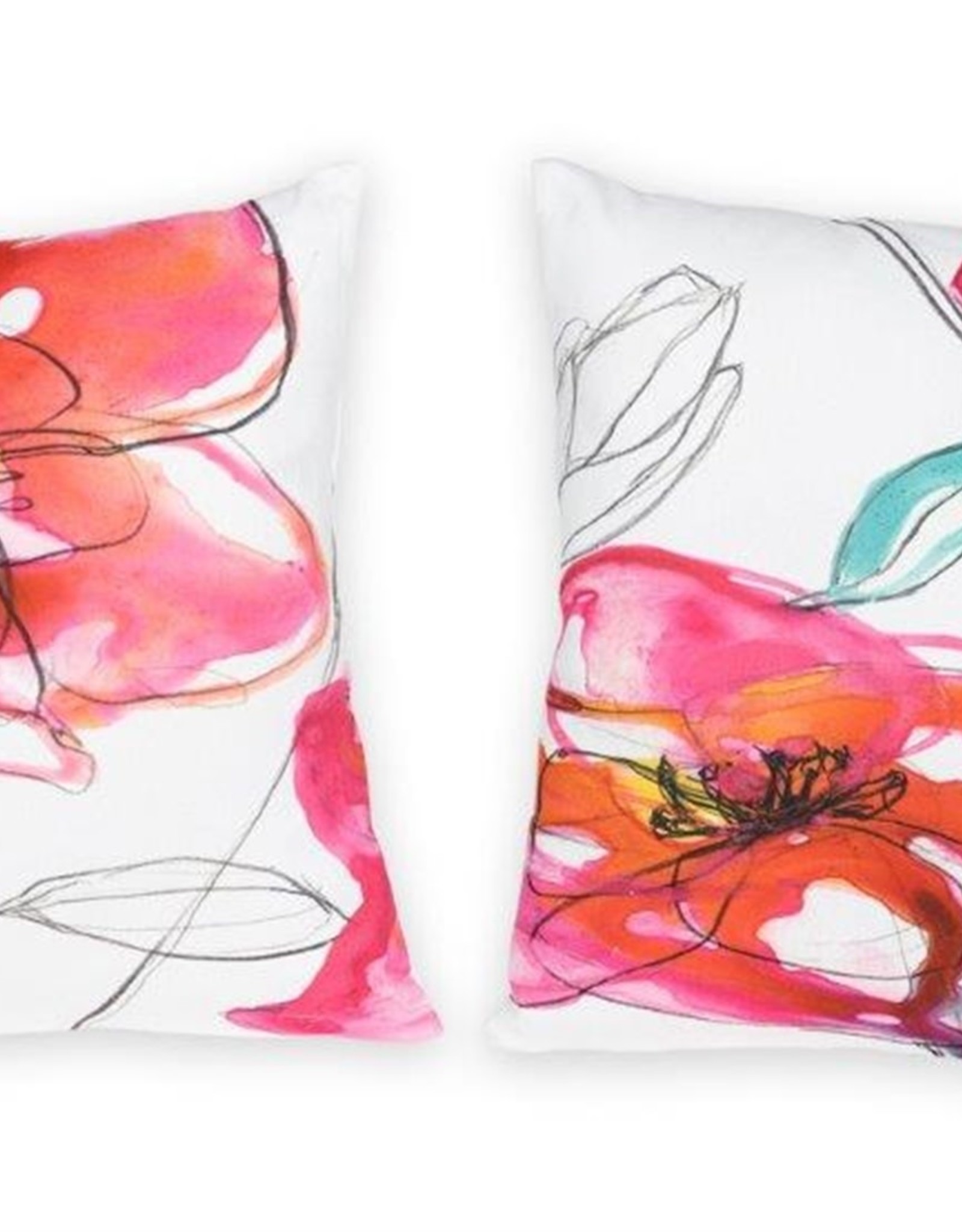 Melrose International Floral Pillow