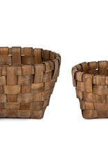 Melrose International Wood Baskets