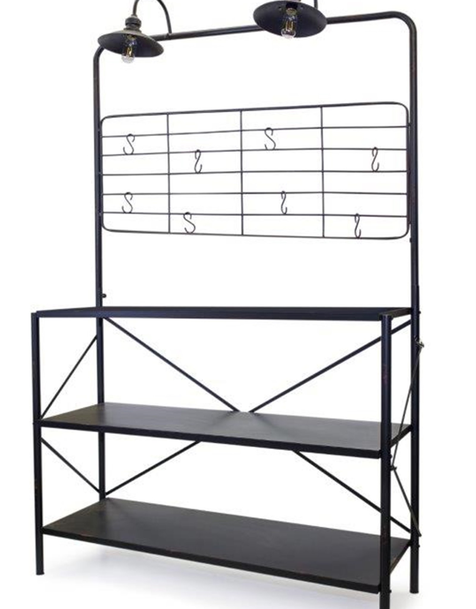 Melrose International Lighted Shelf Unit