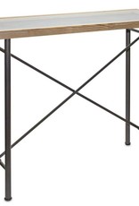 Melrose International Table w/Glass Top