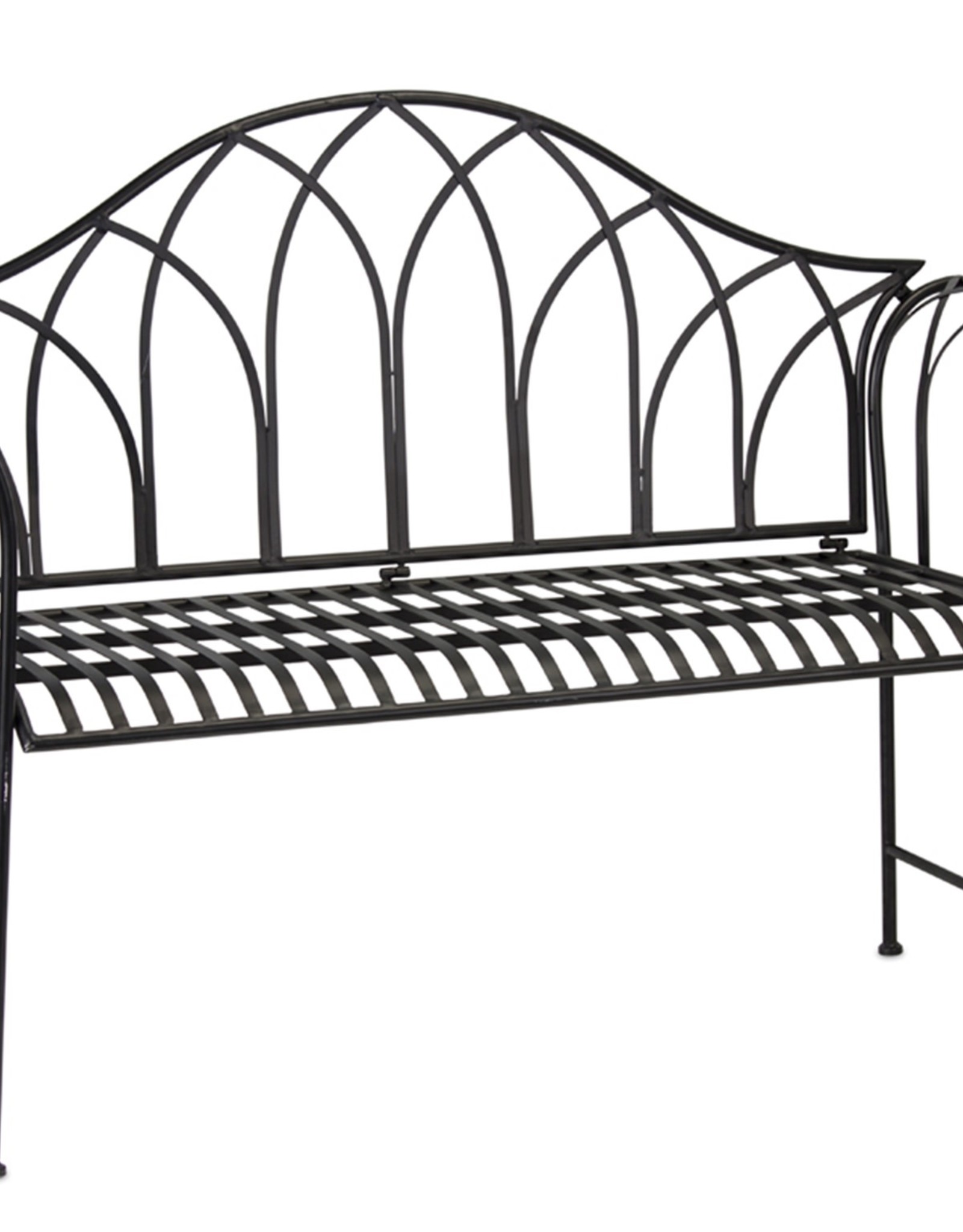 Melrose International Iron Garden Bench