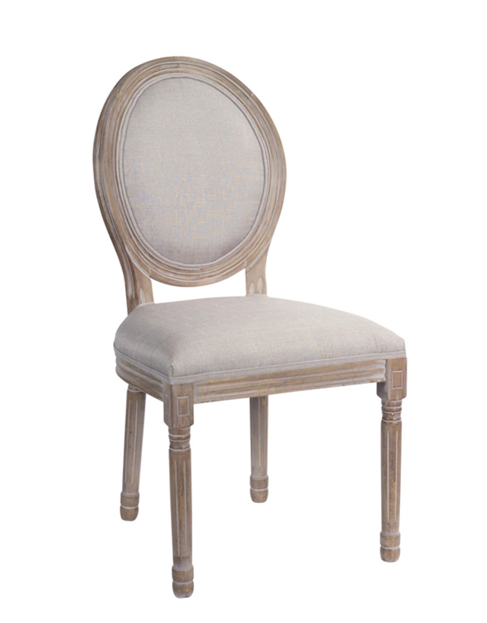 Melrose International Chair (Set of 2) 20"x38"H Wood