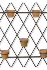 Melrose International Trellis With Pots