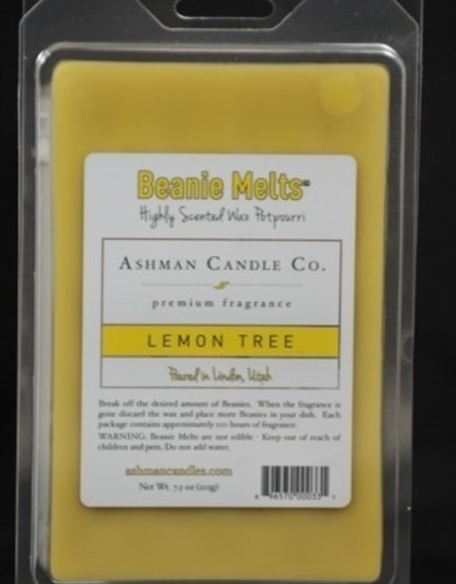 ASHMAN Beanie Melts - Lemon Tree