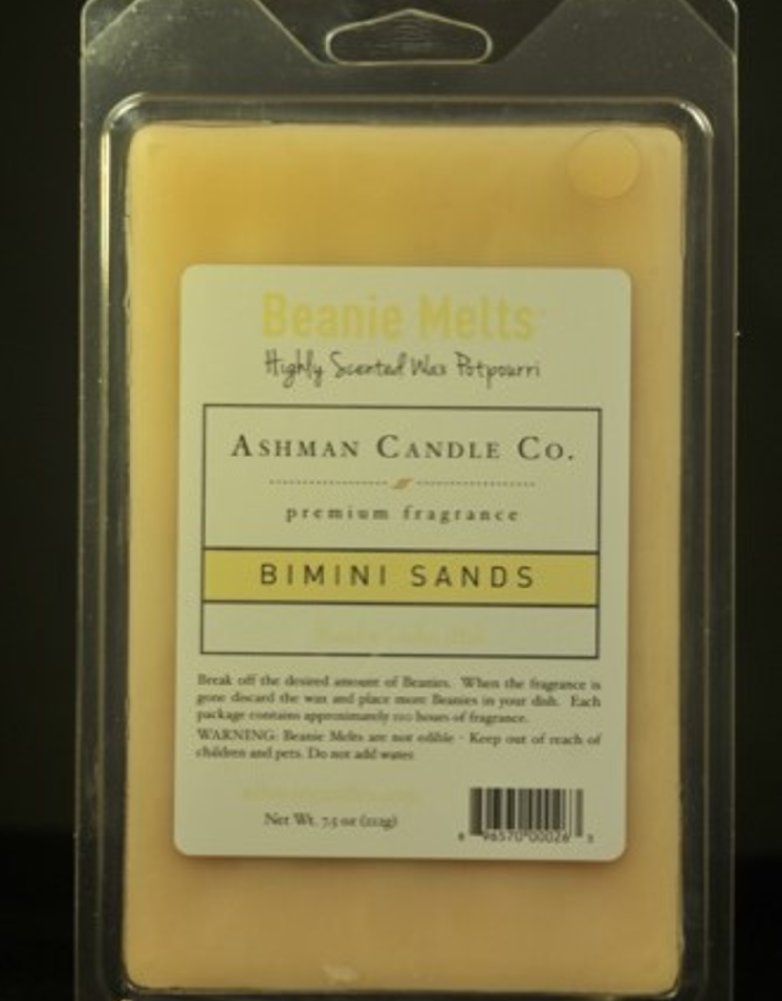 ASHMAN Beanie Melts - Bimini Sands