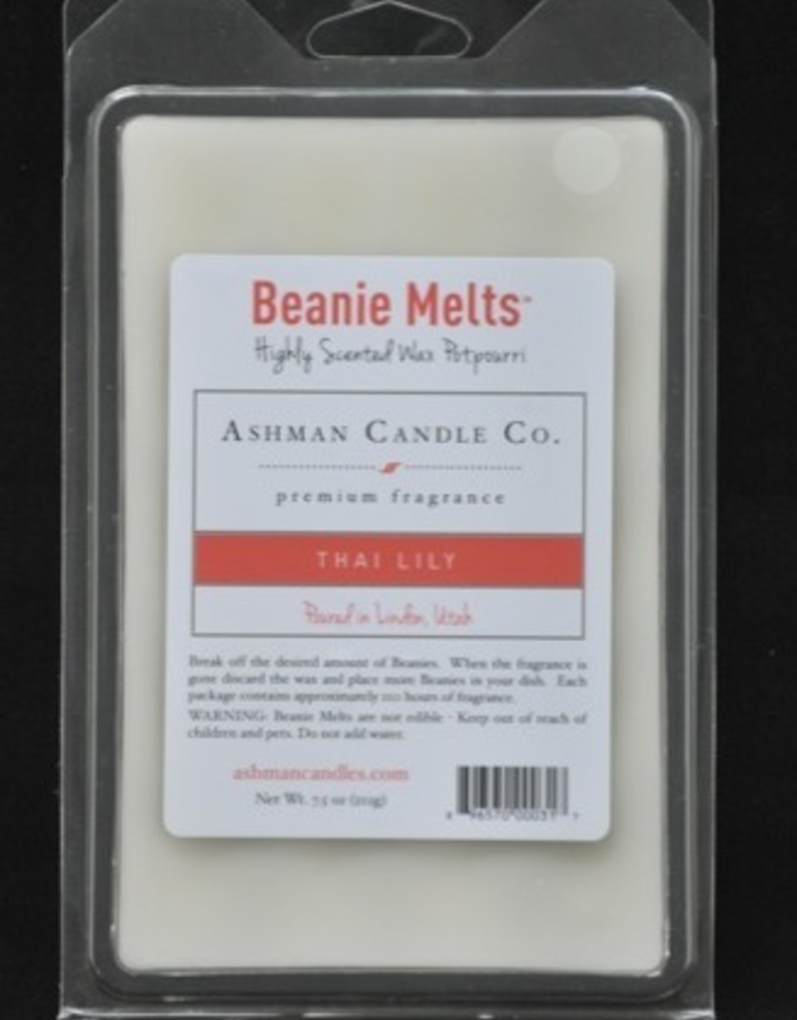 ASHMAN Beanie Melts - Thai Lilly