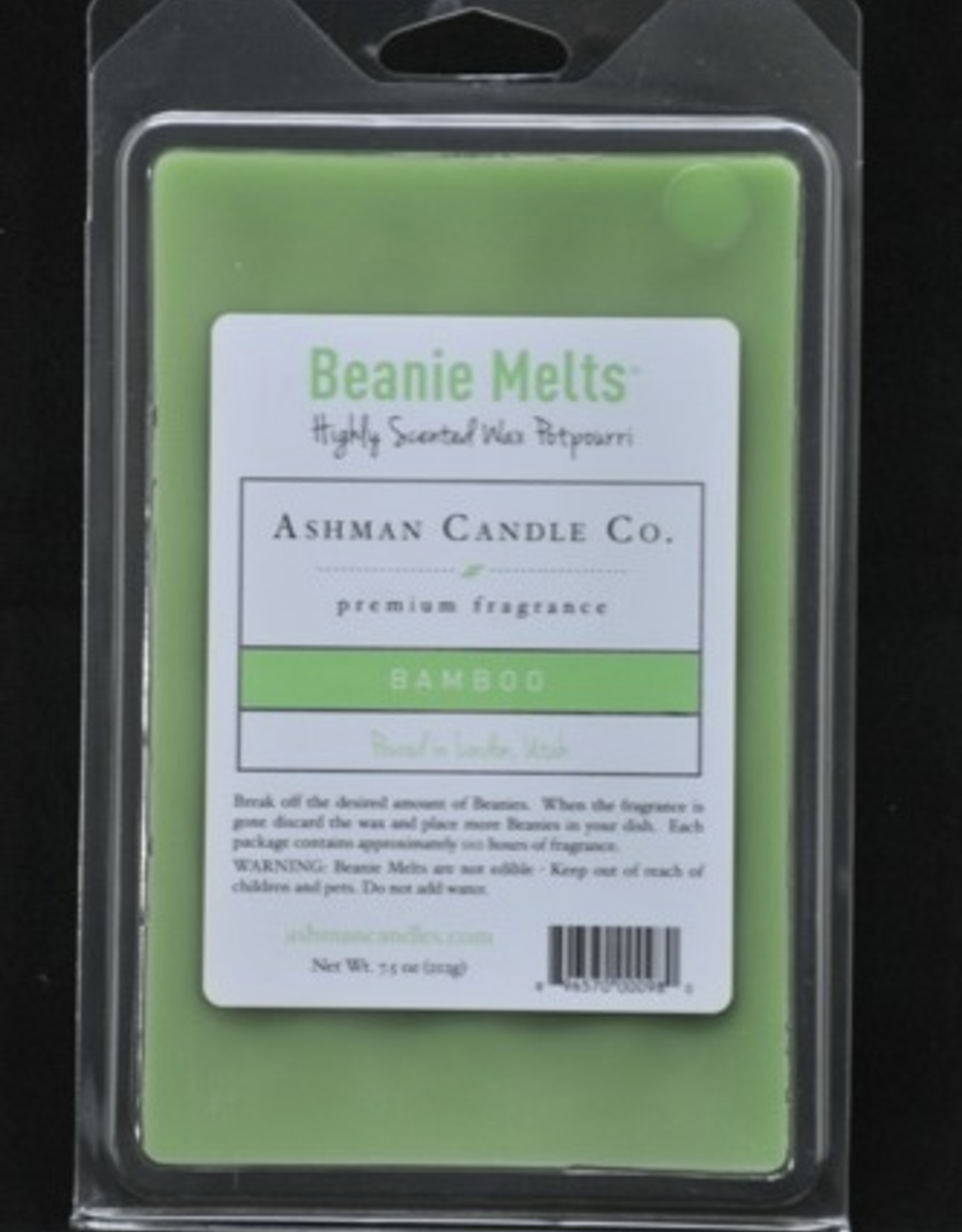 ASHMAN Beanie Melts - Bamboo