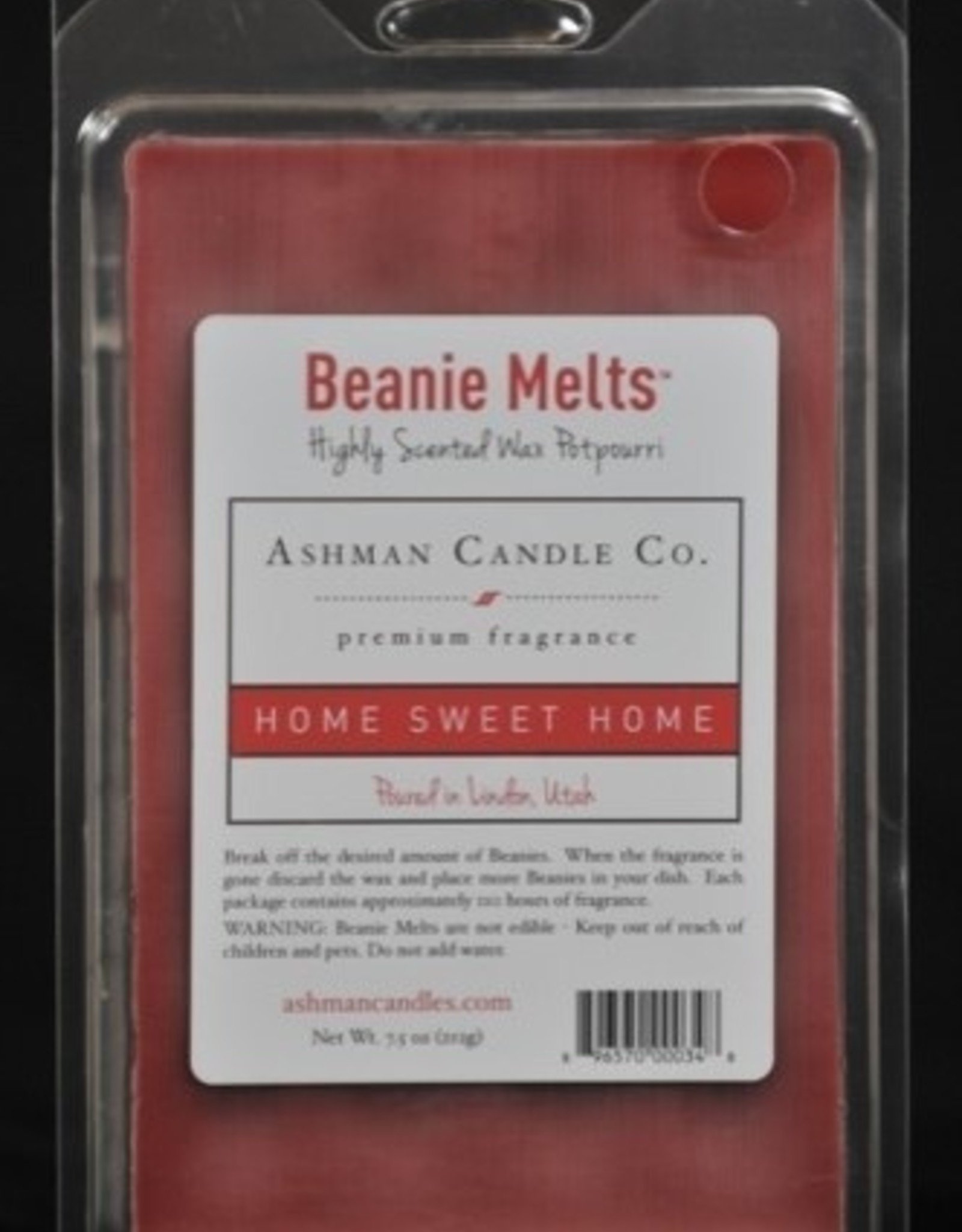 ASHMAN Beanie Melts - Home Sweet Home