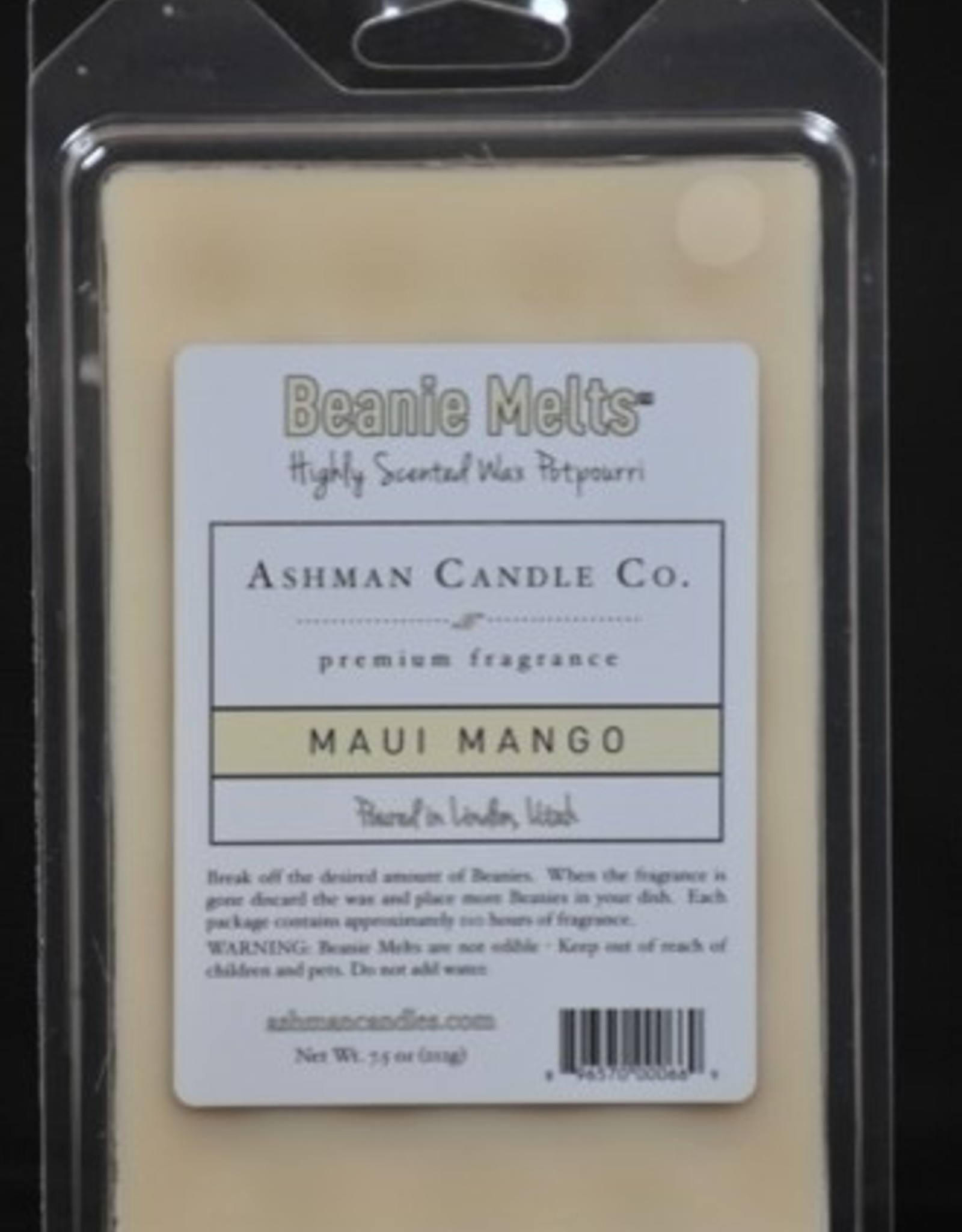 ASHMAN Beanie Melts - Maui Mango