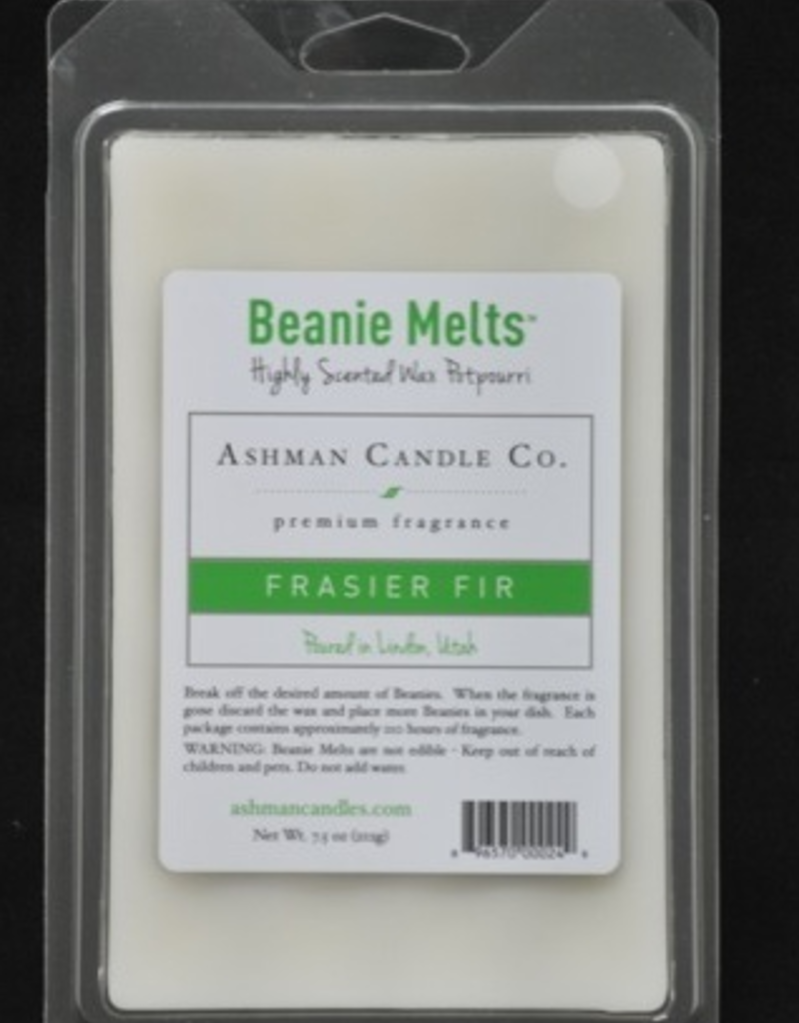 ASHMAN Beanie Melts - Frasier Fir