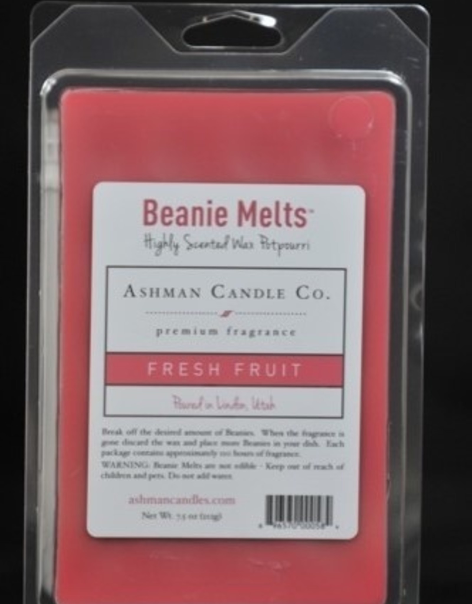 ASHMAN Beanie Melts - Fresh Fruit
