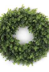 Melrose International Eucalyptus Wreath 18"D Plastic
