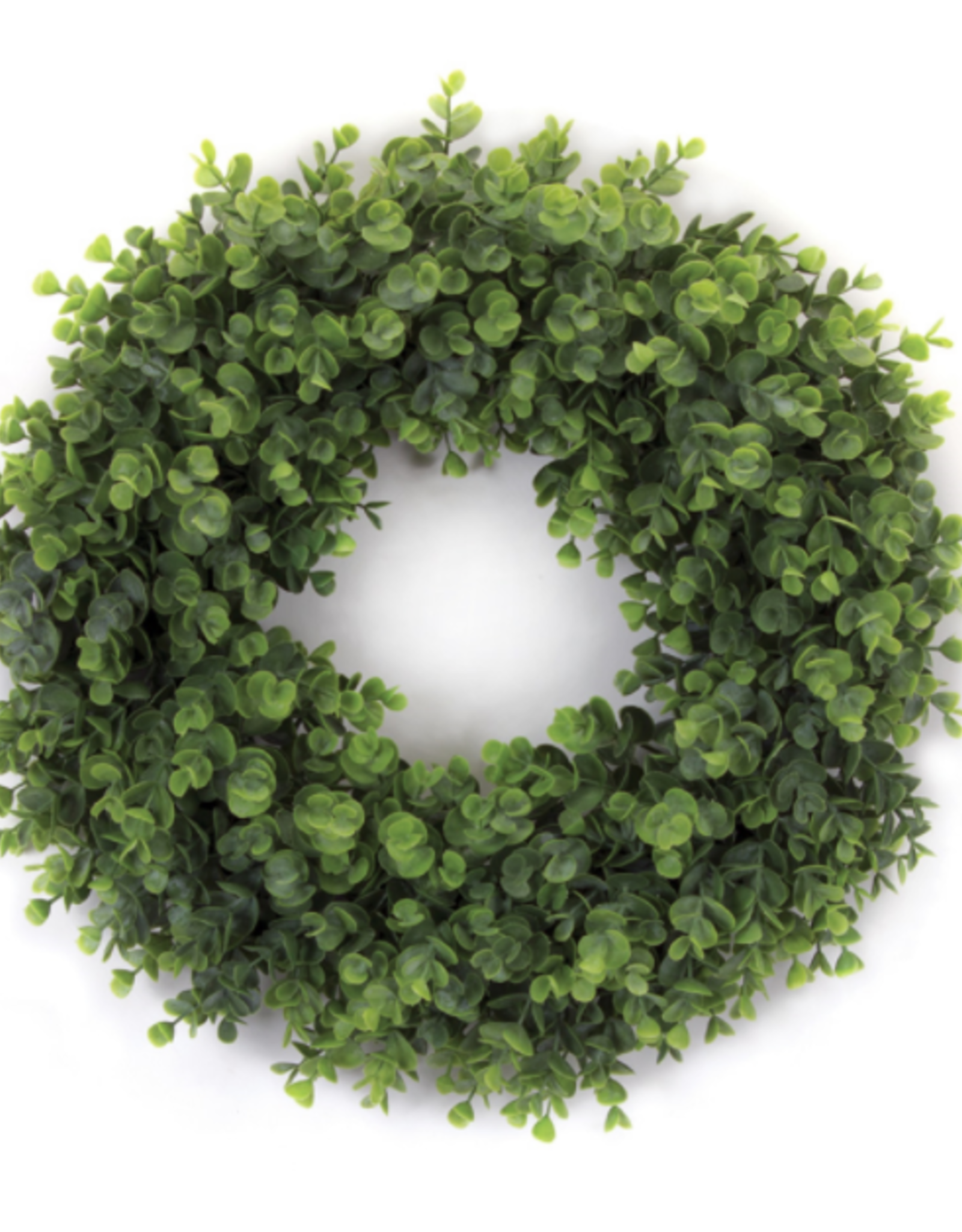 Melrose International Eucalyptus Wreath 18"D Plastic