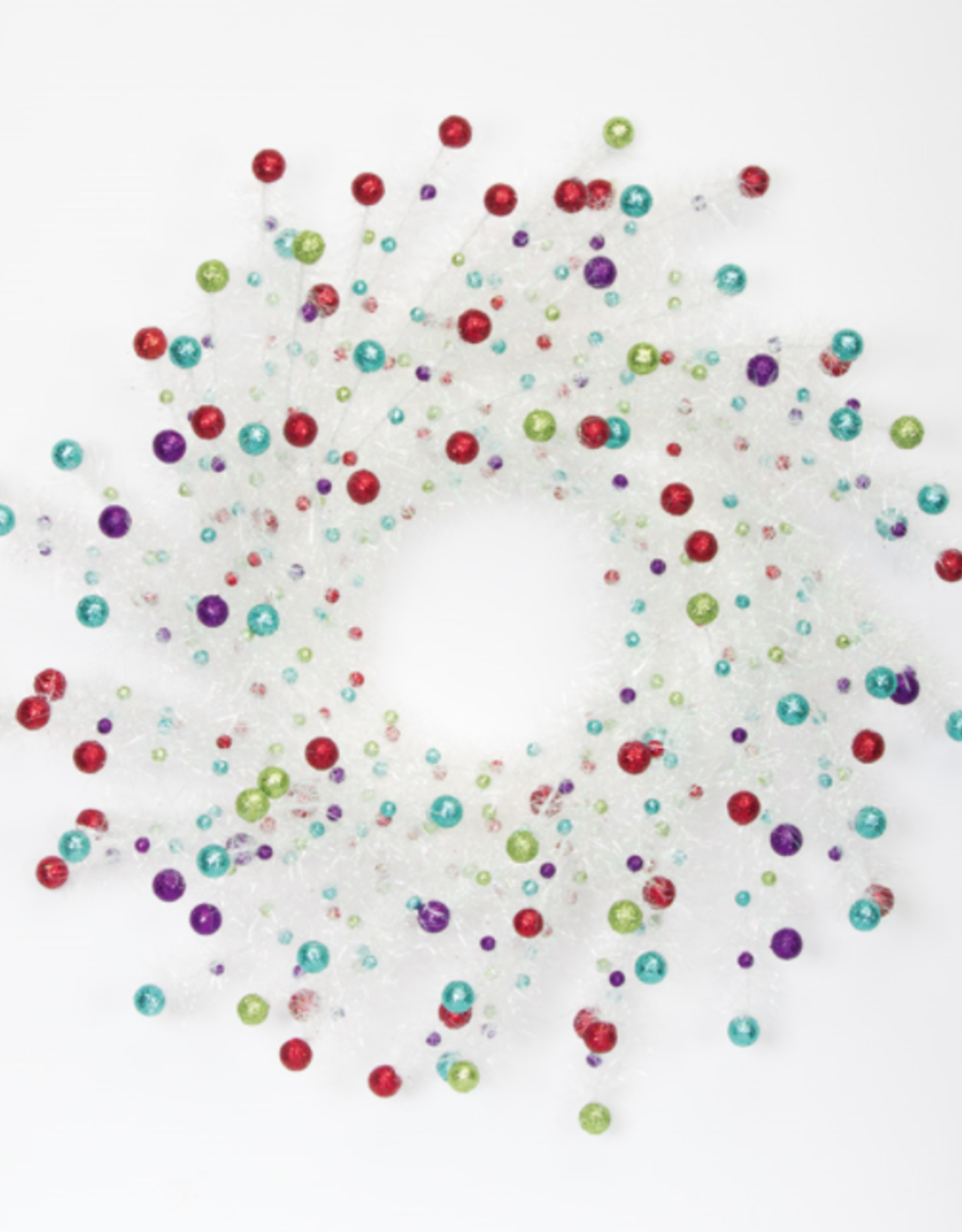 Melrose International Wreath 24"D Plastic/Foam