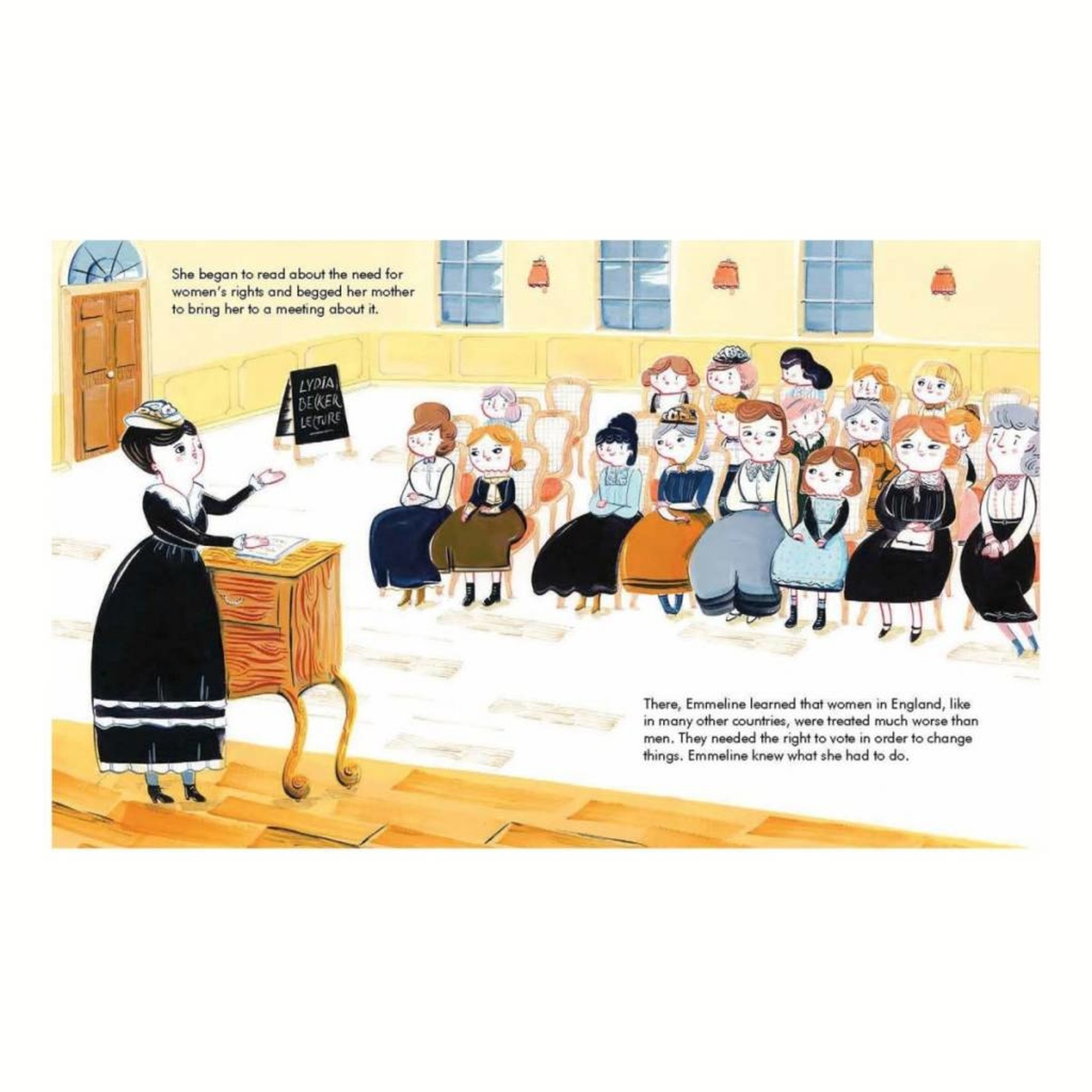 Hachette Little People Big Dreams Emmeline Pankhurst