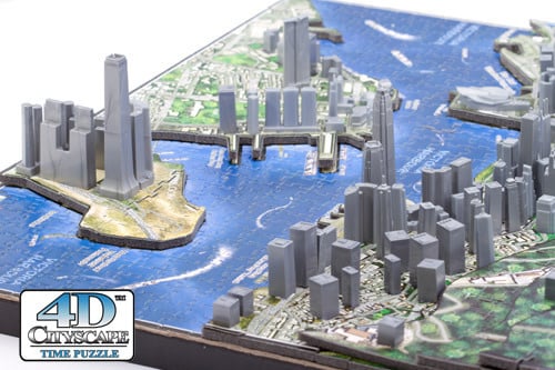 4D Cityscape Puzzles - Cities of the World --3